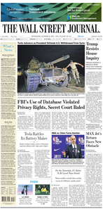 The Wall Street Journal – 09 October 2019