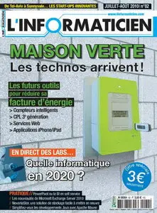L'Informaticien No.82 (Juillet - Aout 2010)