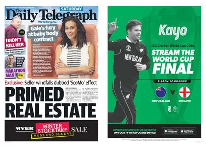 The Daily Telegraph (Sydney) – July 13, 2019