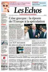 Les Echos du 12 et 13 février 2010