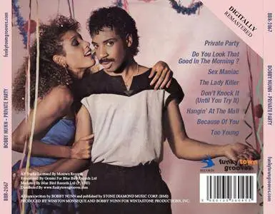 Bobby Nunn - Private Party (1983) {Motown}
