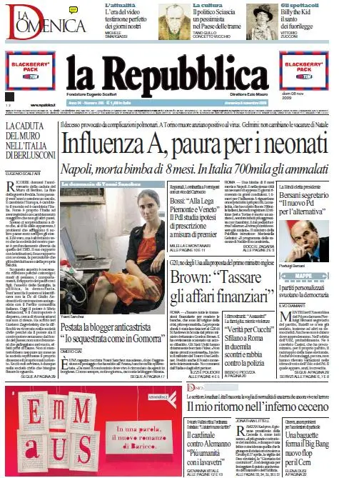 La Repubblica (08-11-09)