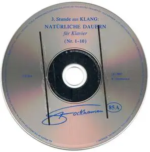 Karlheinz Stockhausen - Natürliche Dauern, 3rd Stunde aus Klang (2007) {2CD Set Stockhausen-Verlag No. 85}