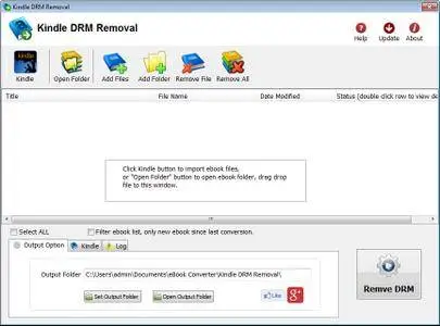 Kindle DRM Removal 4.17.923.390 DC 25.09.2017