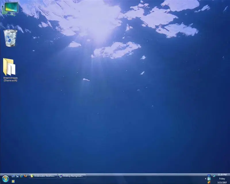 Under-Water For DeskScapes
