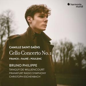 Bruno Philippe - Saint-Saens: Cello Concerto No. 1 - Franck, Faure & Poulenc (2023) [Official Digital Download]