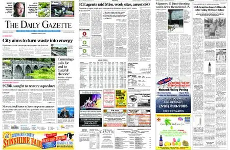 The Daily Gazette – August 08, 2019