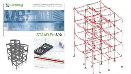 Staadpro V8I Structural Analysis & Design Of A Rcc Building