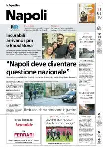 la Repubblica Napoli - 11 Aprile 2019