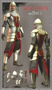 Fantasy Castle Guard Armor Outfit for M3
