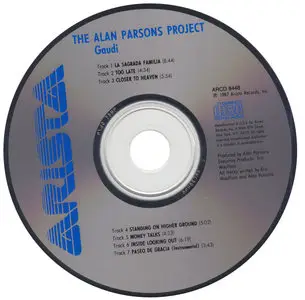 The Alan Parsons Project - Gaudi (1987) Re-up