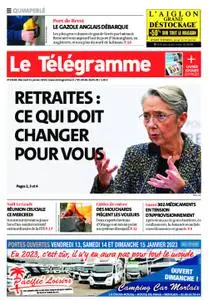 Le Télégramme Quimperlé – 11 janvier 2023