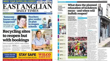 East Anglian Daily Times – May 12, 2020