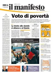 IL MANIFESTO 24 MAGGIO 2011