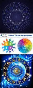 Vectors - Zodiac Circle Backgrounds