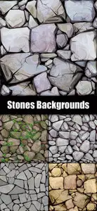 Stones Backgrounds Vector