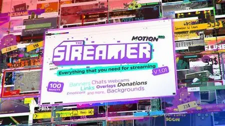 The Streamer - Everything for Web • Twitch • Youtube • Live - Project for After Effects (VideoHive)