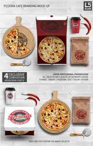 GraphicRiver - Pizzeria Branding Identity Mock-up