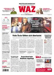 WAZ Westdeutsche Allgemeine Zeitung Castrop-Rauxel - 27. Dezember 2018
