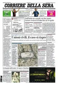 Corriere della Sera - 14 Gennaio 2016