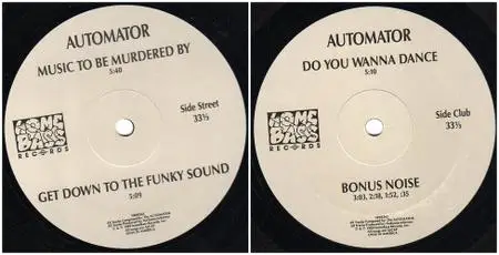 The Automator - Music To Be Murdered By (12" single) (vinyl rip) (1989) {HomeBass}