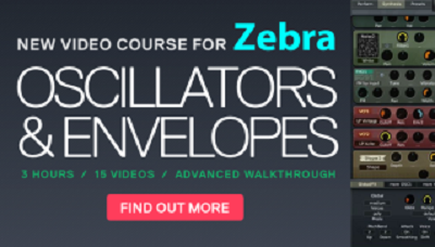 ADSR Sounds - ZEBRA Oscillators and Envelopes Masterclass (2013)