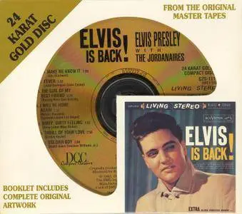 Elvis Presley - Elvis Is Back! (1960) [1997, DCC GZS-1111]