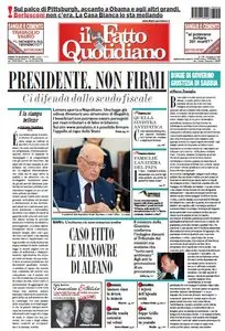 Il Fatto Quotidiano (26-09-09)