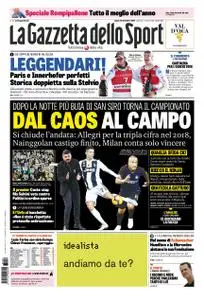 La Gazzetta dello Sport Roma – 29 dicembre 2018