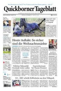 Quickborner Tageblatt - 27. November 2017