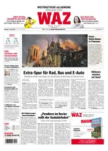 WAZ Westdeutsche Allgemeine Zeitung Essen-Steele/Kray - 16. April 2019