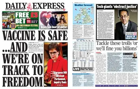 Daily Express – March 19, 2021