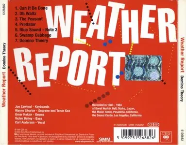 Weather Report - Domino Theory (1984) [Re-Up]