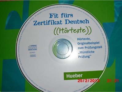 Fit fürs Zertifikat Deutsch: B1 Tipps und Übungen. Lehrbuch mit CD audio