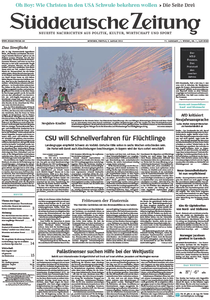Süddeutsche Zeitung vom Freitag, 02. Januar 2015