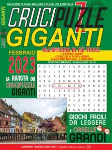 Crucipuzzle Giganti – 13 gennaio 2023
