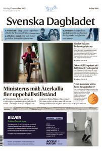 Svenska Dagbladet – 27 november 2022