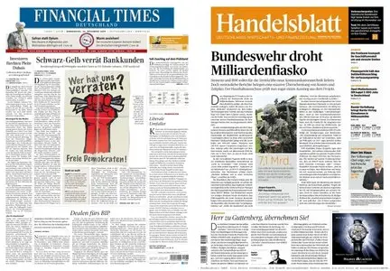 FinancialTimes Deutschland & Handelsblatt vom 26.11.2009