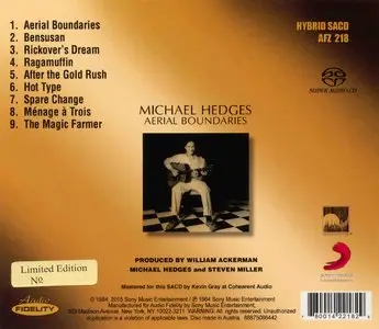 Michael Hedges - Aerial Boundaries (1984) [2015 Audio Fidelity]