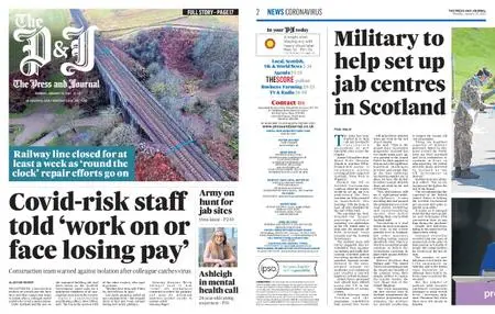 The Press and Journal Aberdeenshire – January 18, 2021