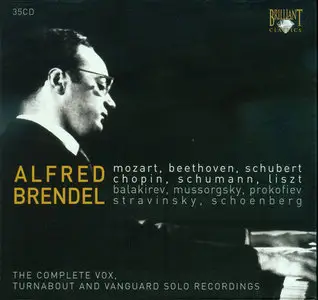 Alfred Brendel: The Complete Vox, Turnabout and Vanguard Solo Recordings CD 09-11