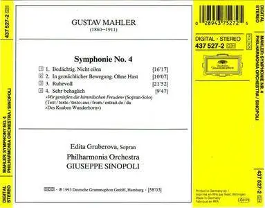 Gustav Mahler - Nine Symphonies, Orchestral Songs, etc. - Sinopoli (2015) {17CDs Deutsche Grammophon}