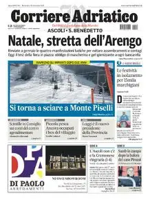 Corriere Adriatico Ascoli - 19 Dicembre 2021