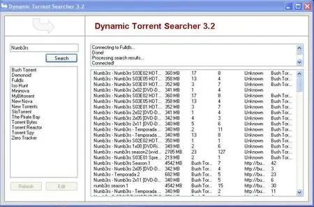 DTS - Dynamic Torrent Searcher 1.3 - for Torrent addicts