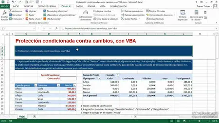 Protección de datos en Excel