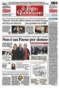 Il Fatto Quotidiano - 15.03.2016