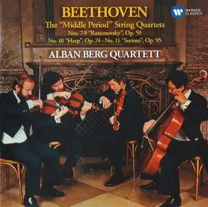 Beethoven - The "Middle Period" String Quartets - Alban Berg Quartett (2016) {2CD Warner Classics rec 1978-1979}