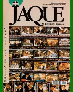 JAQUE • La pasion del Ajedrez • Numero 345 • Enero 1993 (Spanish)