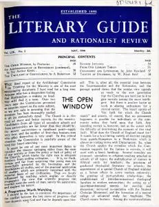 New Humanist - The Literary Guide, May 1944