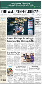 The Wall Street Journal – 12 October 2020